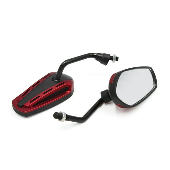 uxcell Pair Black Gold Tone Adjustable Polygon Rear View Mirror for Motorcycle Motorbike uxcell Pair Black Gold Tone Adjustable Polygon Rear View Mirror for Motorcycle Motorbike